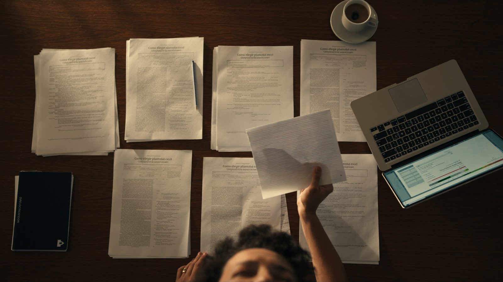 Como elegir plantilla excel