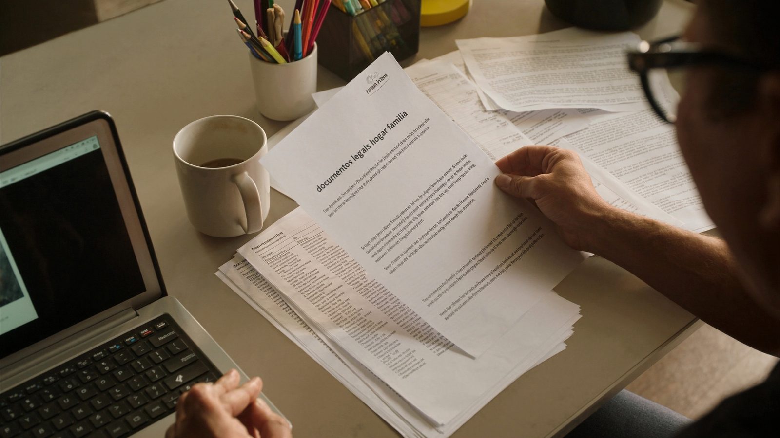 Documentos legales hogar familia