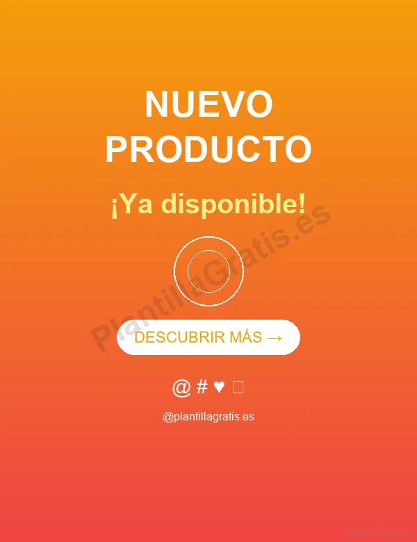 Plantilla Post Promocion